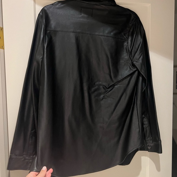 Kismet Black Leather Jacket - Picture 3 of 3